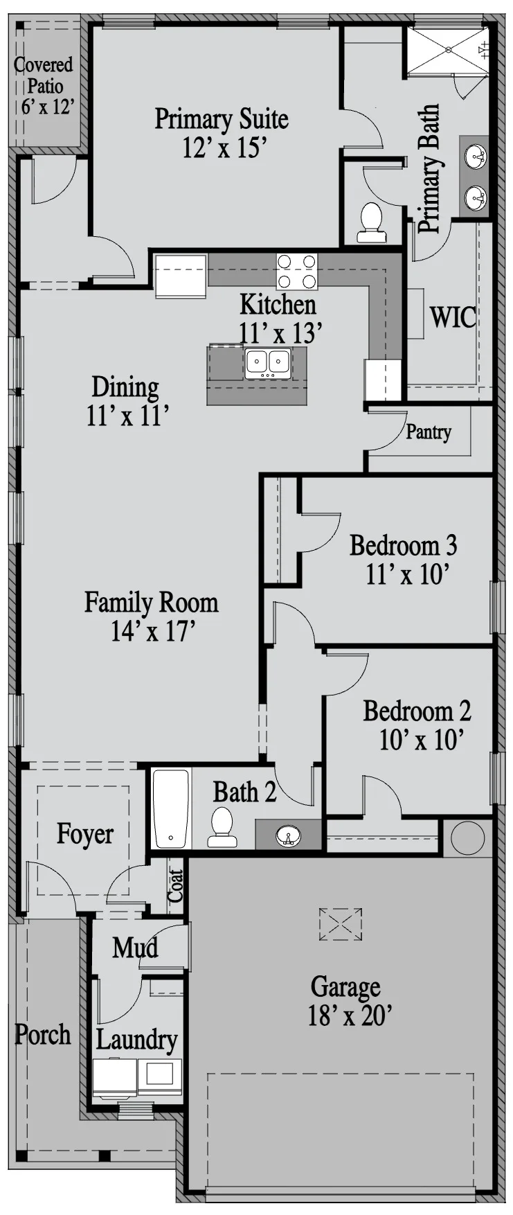 Blackburn floor plan drawing