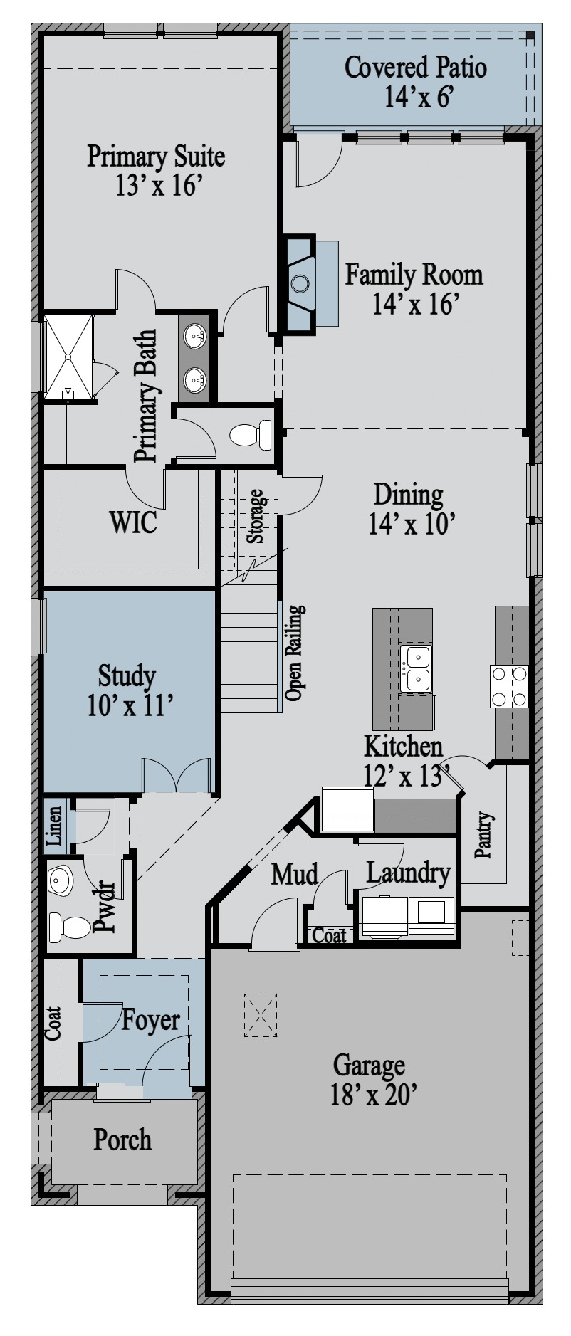 Tucker floor plan drawing